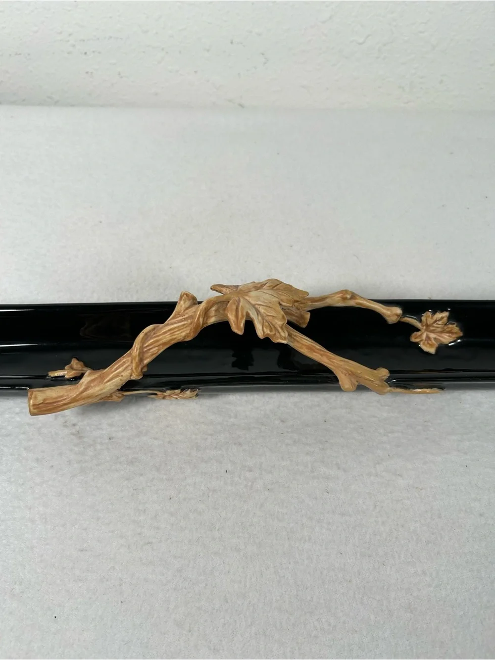 Fitz & Floyd Classics Collection Olive Tray Trinket Dish Grape Vine Leaf Branch